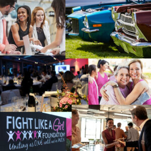 Collage of Fundraising Events